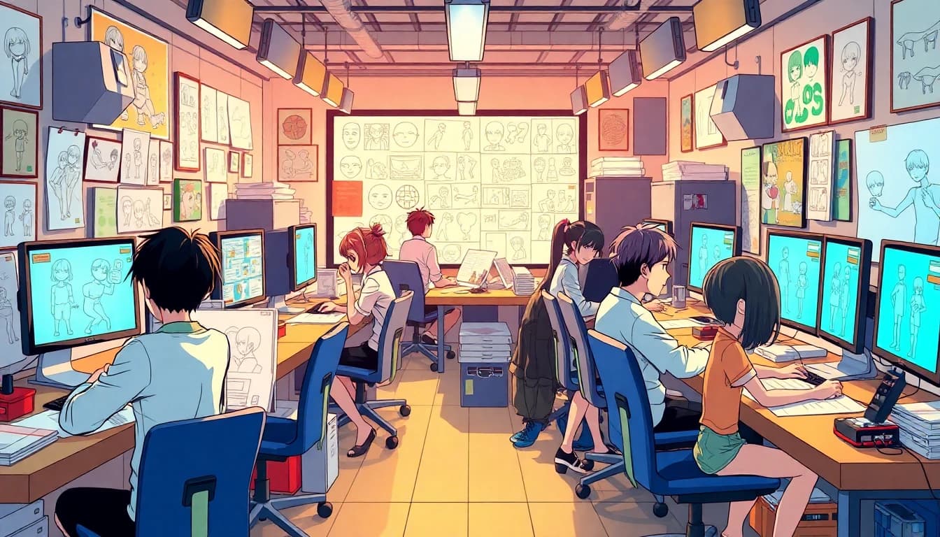 Understanding the Challenges in the Anime Industry