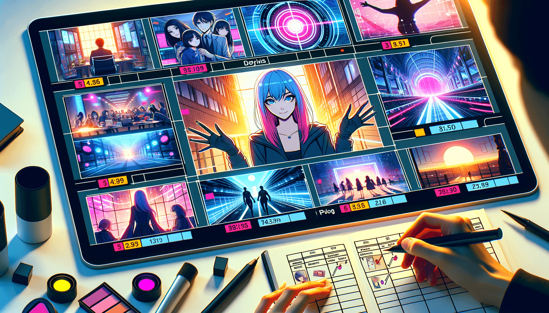 Visual guide to the technique